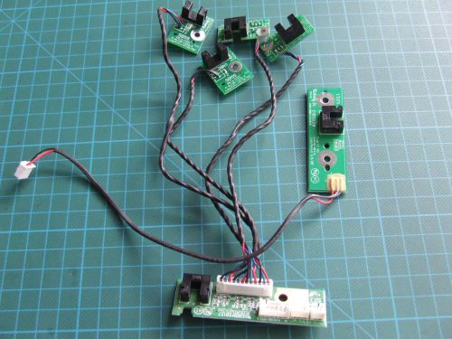 Czujniki transoptorowe na płytce PCB