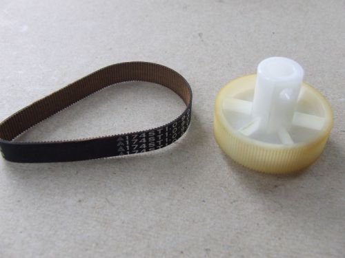 Koło zębate S1M + pasek zębaty S1M 174mm (szerokość 9mm)